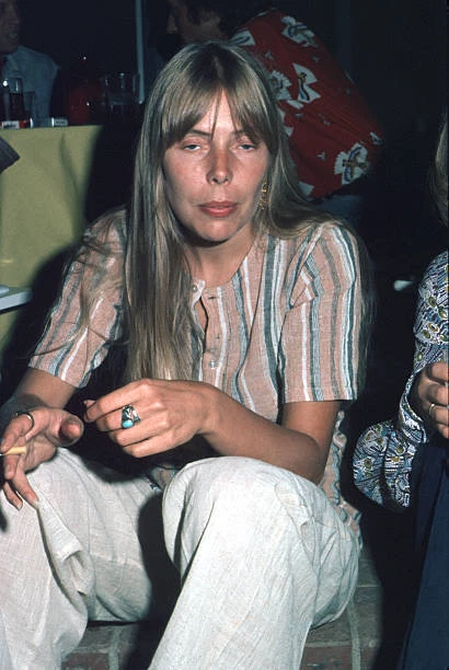 Joni Mitchell Musician Singer Band Group 1960s 1970s Old Music Photo 19