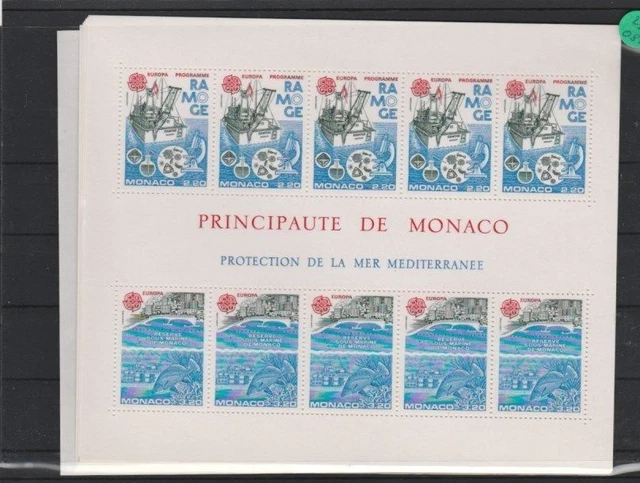 Monaco    Block  postfrisch    MiNr. Block 32