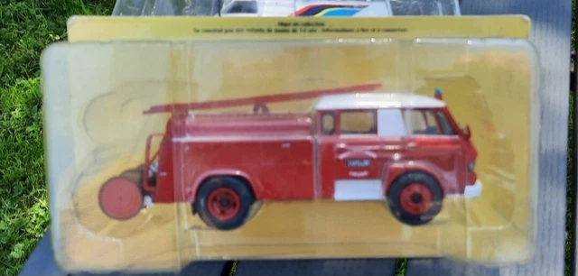 CAMION POMPIERS N°054 CITROEN TYPE 46 POMPES GUINARD IXO PRESSE 1:4