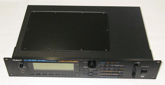 Fonction de module de synthétiseur Roland JV-2080 64Voice testée