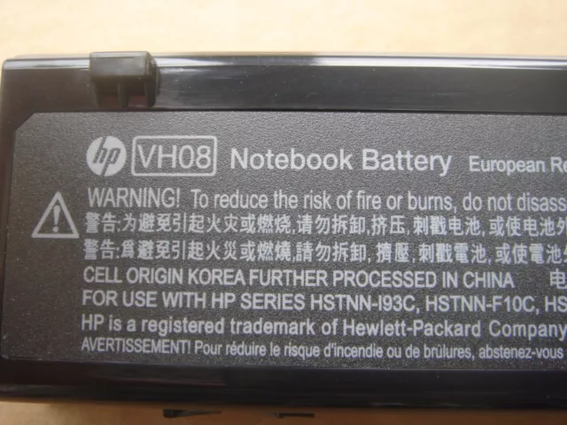 Batterie D'ORIGINE HP VH08 VH08XL  Genuine NEUVE en France