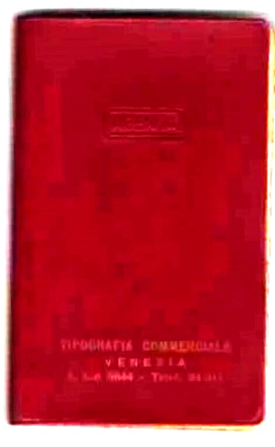Tipografia Commerciale Venezia - Agendina 1958