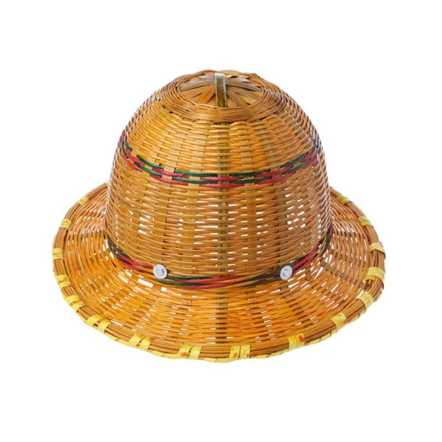 Hand Knitted Bamboo Construction Hard Hat Breathable Safety