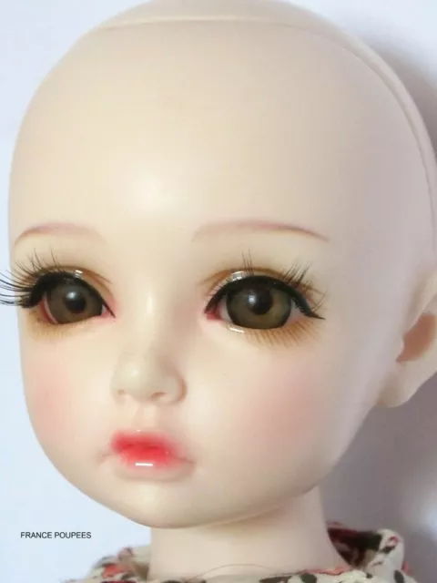 Yeux vert foncé 12mm R65 poupée MODERNE/Artiste/Bjd doll eyes polymer 3