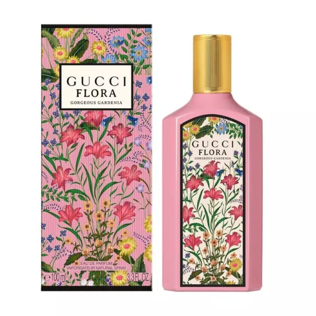 Gucci Flora Gorgeous Gardenia Eau de Parfum 100ml Spray New & Sealed