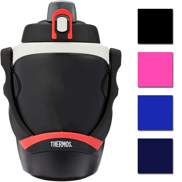 THERMOS 64 OZ. Foam Insulated FlipUp Lid Hydration Water Bottle w