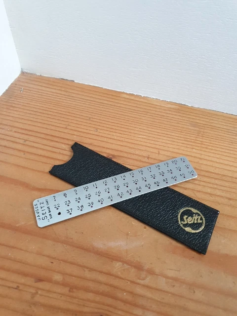 Watchmakers Seitz Jewel Pivot Gauge Ref 30529B Watchmakers Seitz Jewel Pivot Gauge Ref 30529B