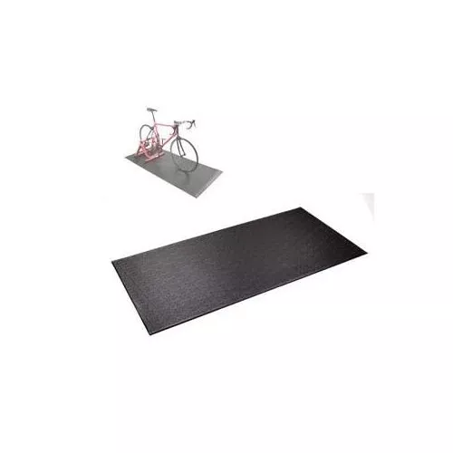 Mat For Indoor Trainer — PVC / Black —AUS STOCK— Bike Bicycle Rollers Training