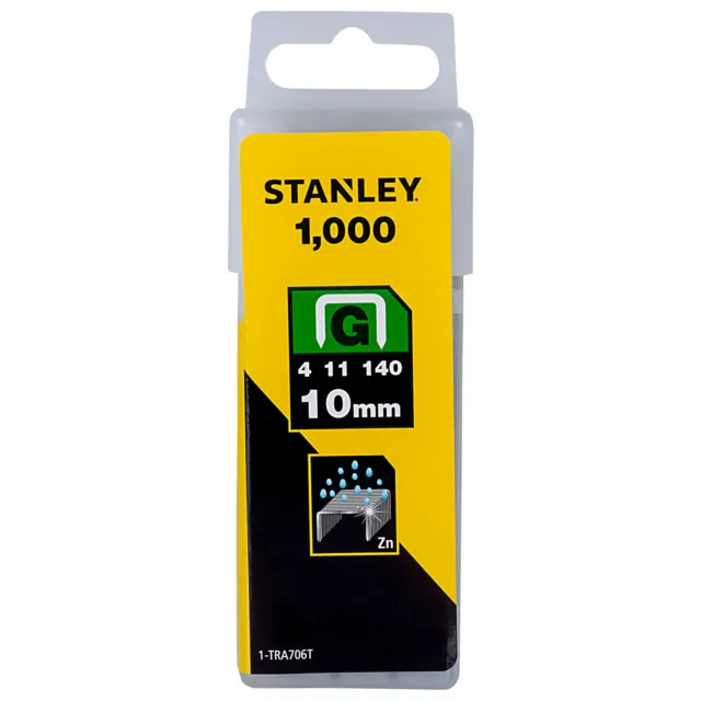Stanley 1-TRA706T Heavy Duty Staple 10mm Pack of 1000