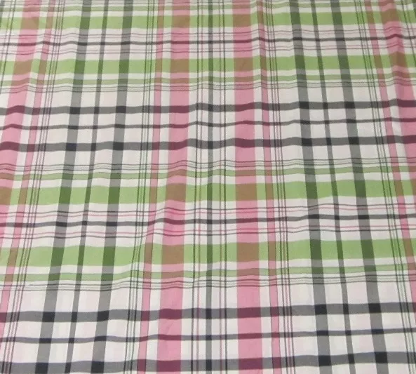 Pottery Barn Teen Duvet Bedding Pink White Green Black Twin Size