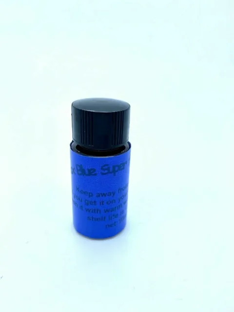 10ml Pegamento UV Azul Super Flexi para Montaje de Moscas, como goma suave