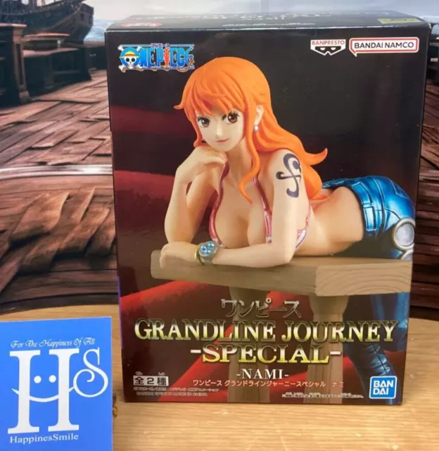 ONE PIECE Nami Figure GRANDLINE JOURNEY SPECIAL BANPRESTO JAPAN NEW Official