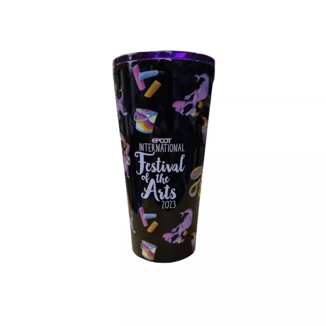 2023 Disney Parks Epcot Festival of the Arts Figment Corkcicle Tumbler