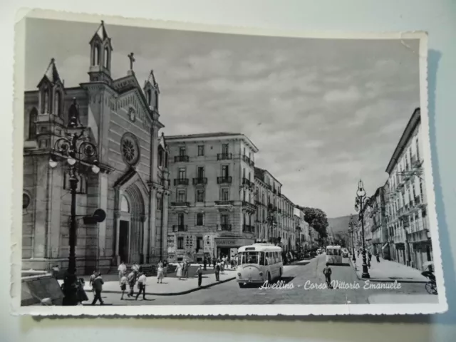 Cartolina  Viaggiata "AVELLINO Corso Vittorio Emanuele"  1960