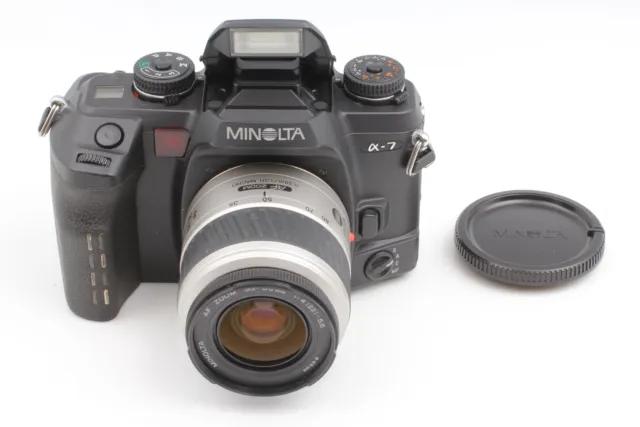 [Near MINT] Minolta α-7 Maxxum Dynax Alpha 7 a7 Film Camera 35-80mm Lens  JAPAN