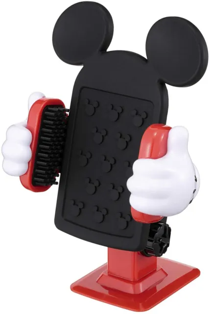 Napolex Car Holder Disney Smartphone Holder 3D Mickey W55 ~ 90mm Red/BlackWD-275