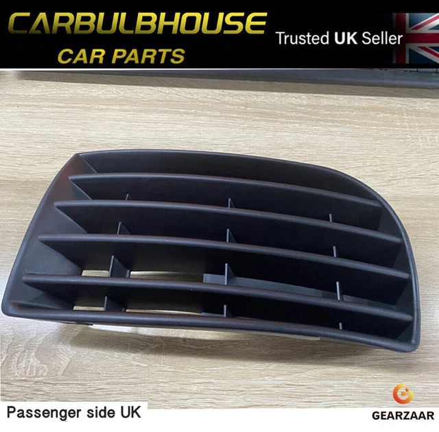 For Vw Golf Mk5 2004-2008 Front Bumper Lower Grille Left Passenger Side New N/S
