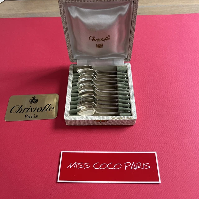 Cuillère à moka Aria argent massif par Christofle