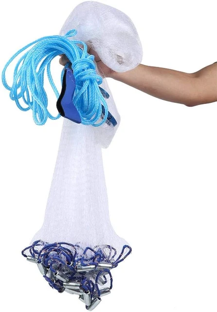 Filet de pêche pour piège à appâts, filet Monofilament en 9.8ft