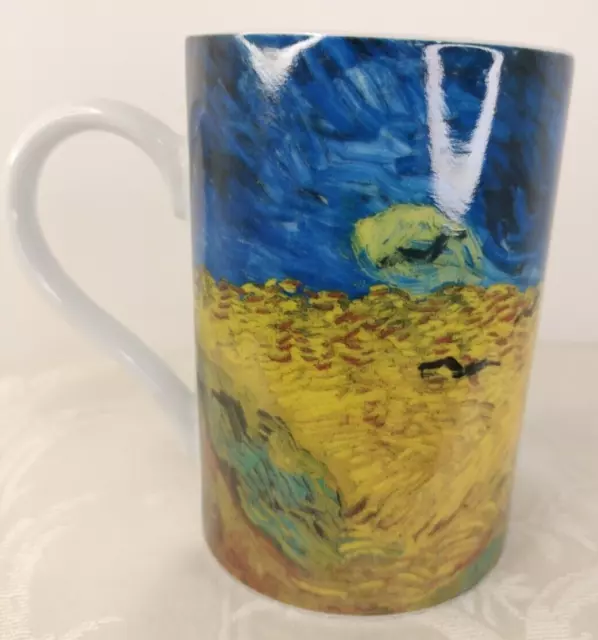 Vincent Van Gogh Painting Depicted On Coffee Mug Amsterdam Museum 4"X3"1/4 New
