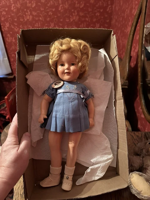 Antique Ideal Shirley Temple Composition Doll. Excellent