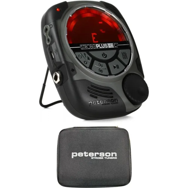 Peterson StroboPlus HDC - Chromatic Handheld Strobe Tuner with Case