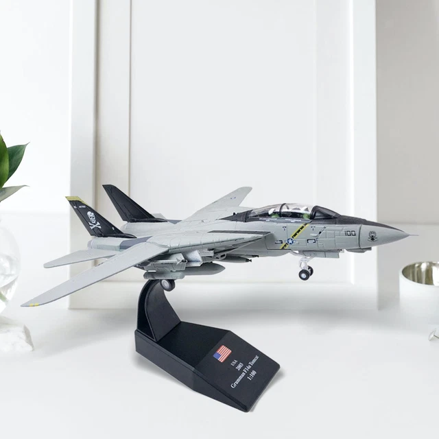 F14 Fighter Aus Druckguss Im Maßstab 1:100 Für Tischpartys Als Dekoration