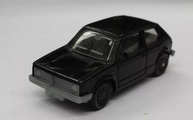 Fleischmann VW Golf 1 Volkswagen schwarz black 1:87 H0 Modelleisenbahn