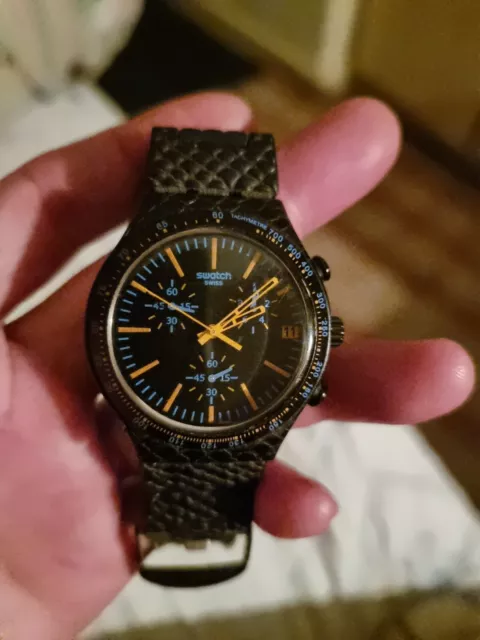 Swatch irony chronograph watch 4 jewels hotsell