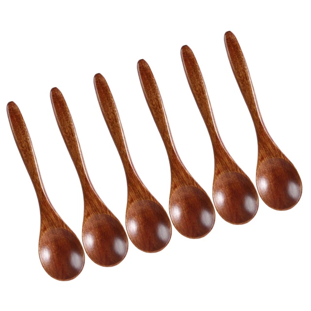 Set 20 Mini Cucchiaini Di Legno Per Sale E Spezie - Misurino Da 5G, Ideale Per Caffè, Zucchero E Cucina - Foto 5