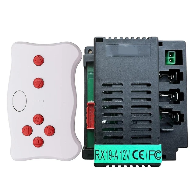 Ricevitore JR1801RX-12V Per Auto Elettrica Bambini – Telecomando 2,4G – Sostituzione Ricambio Con/senza Telecomando