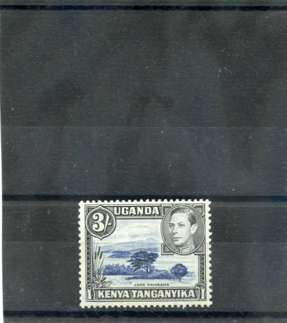 KENYA, TANG & UGANDA Sc 82(SG 147ac)*VF LH 1950 3SH DP VIO BLUE , 13x121/2 $100