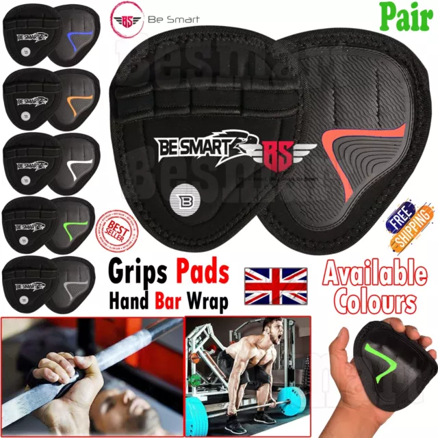 Wrist Wrap Gym Grips Hand Pads Training Bar Weight Lifting Straps Gloves Support