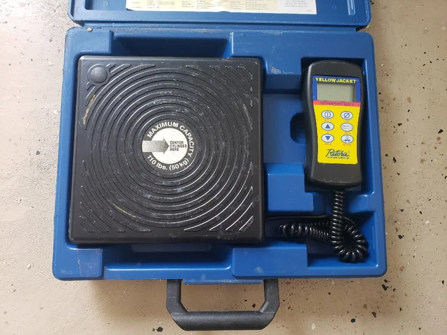 YELLOW JACKET DIGITAL ELECTRONIC CHARGING SCALE 68802 Refrigeration Service Tool