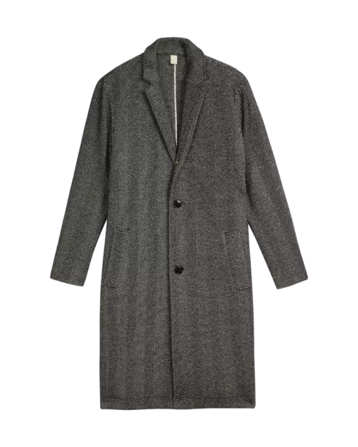 TED BAKER MEN S Travers Herringbone Weave Overcoat Coat 71 Wool RRP 425.00 94.95 PicClick UK