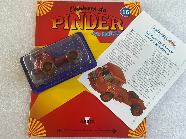 ALTAYA UNIVERS PINDER Jean Richard n°39 La remorque Administration Laboual 1/64 EUR 11,95