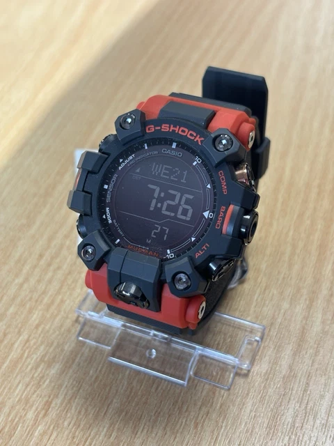 Casio G-Shock Mudman 3 Sensor Black-Red Watch GW-9500-1 main image 1