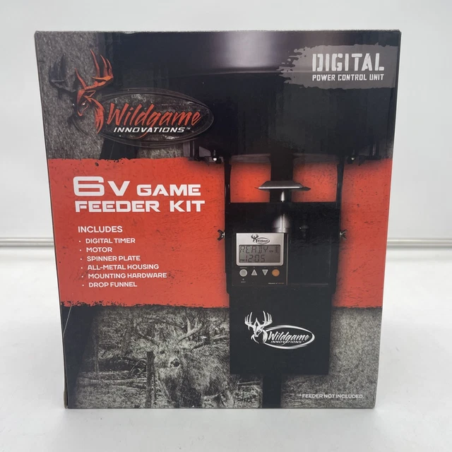 DEER FEEDER WILDGAME Innovations 6V Digital Game Kit TH6VD Power