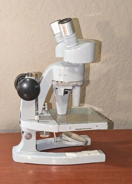 Bausch & Lomb Stereo Stereoscope Microscope 1x 3x 6x & 10 Eyepiece Binocular