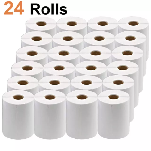 24 Rolls DYMO 4XL Labels Direct Thermal Shipping Labels 4"x6" 1744907 Compatible