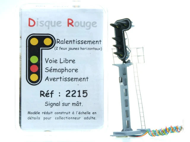 FEUX SIGNALISATION FERROVIAIRE HO·Fichier STL pour ·Cults