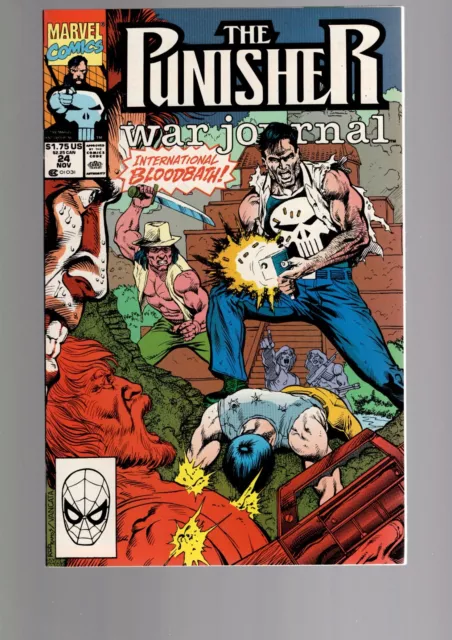 Punisher War Journal 24  - 1988 Series -  Marvel Comics