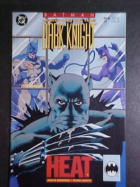 Batman: Legends Of The Dark Knight #46! Catwoman! Heat Pt. 1! Nm- 1993 Dc Comics