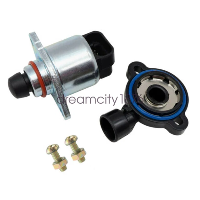 Tps Iac Valve Set Throttle Position Sensor & Idle Air Control Valve Set For Chevrolet GM Trucks - 17113578 17113625 Replacement GM IAC Valve Set