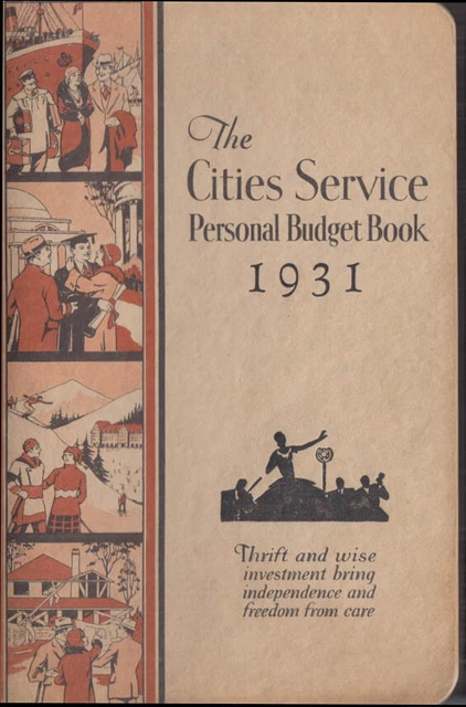 Cities Service Personal Budget Book 1931