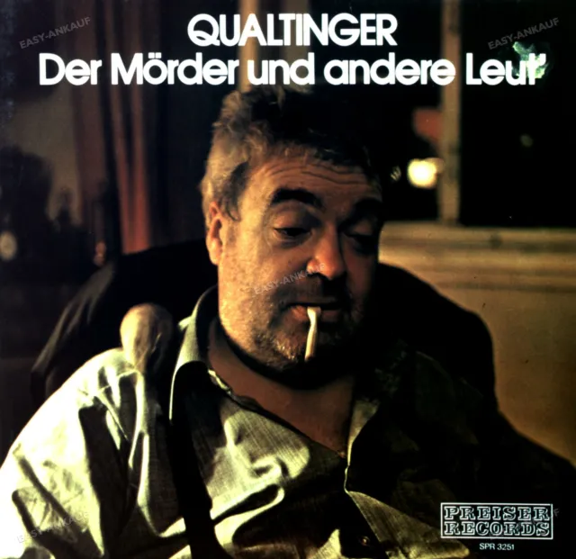 Helmut Qualtinger - Der Mörder Und Andere Leut' LP (VG+/VG+) '