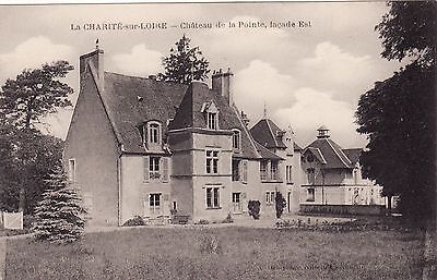 CPA 58 la charite sur loire chateau de la pointe facade is rare card