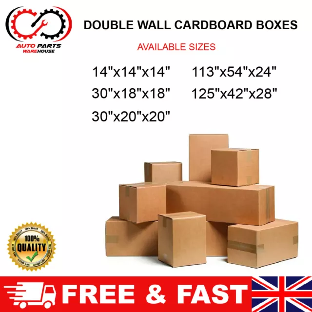NEW EXTRA LARGE QUALITY CARDBOARD BOXES - House Removal Moving Packing Storage