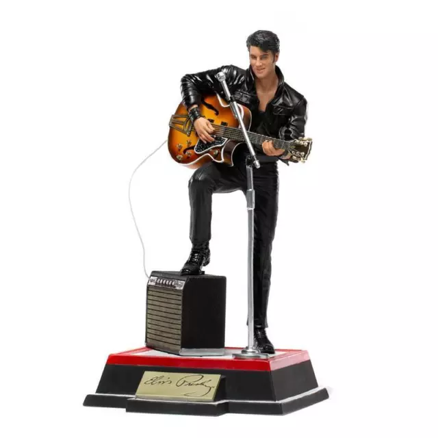 Elvis Presley Elvis Comeback Special Deluxe Art. Échelle 1/10 23 CM IRON STUDIOS