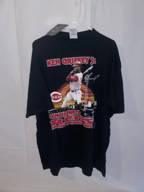 2000 Ken Griffey Jr Cincinnati Reds Authentic Russell MLB Jersey Size 52  XXL – Rare VNTG